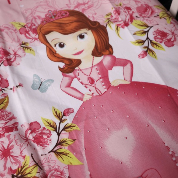 Фото - Комплект постільної білизни MirSon Kids Time 17-0701 Princess Sofia 160x220 см Бязь (2200010458671)